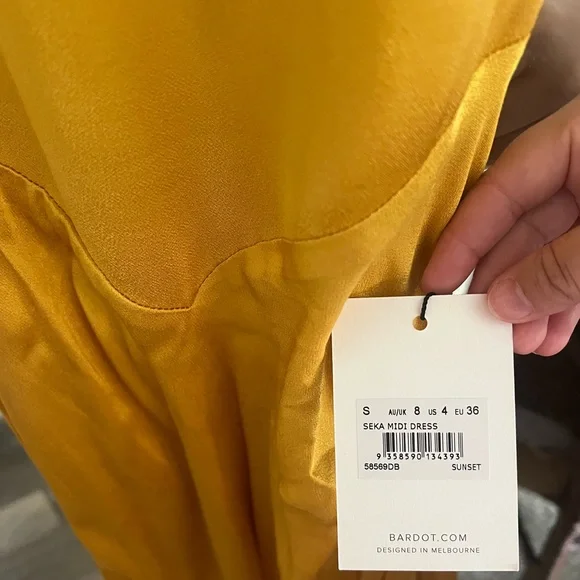 NWT: Bardot Seka Midi Dress in Sunset - Picture 5 of 6